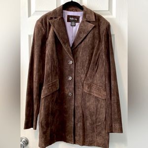 Genuine Leather Suede Jacket